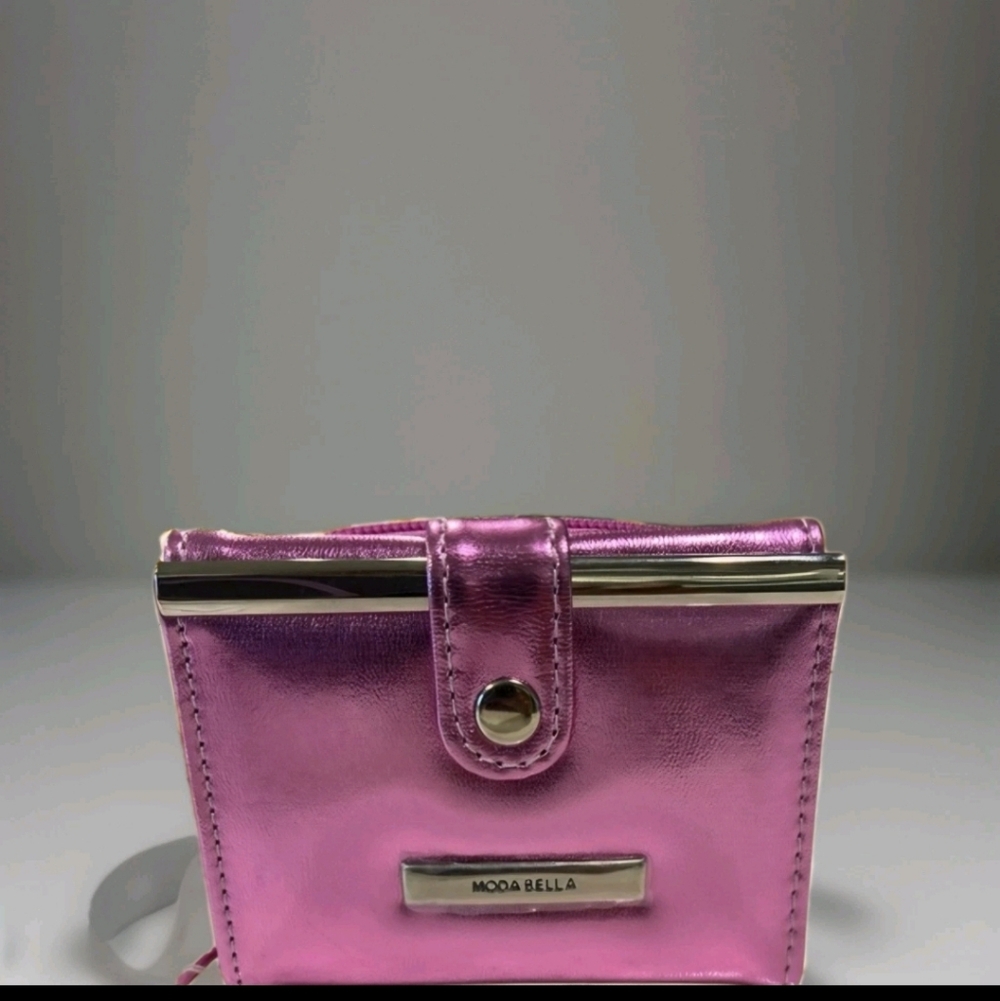 Moda Bella Metallic Pink Wallet-NWT